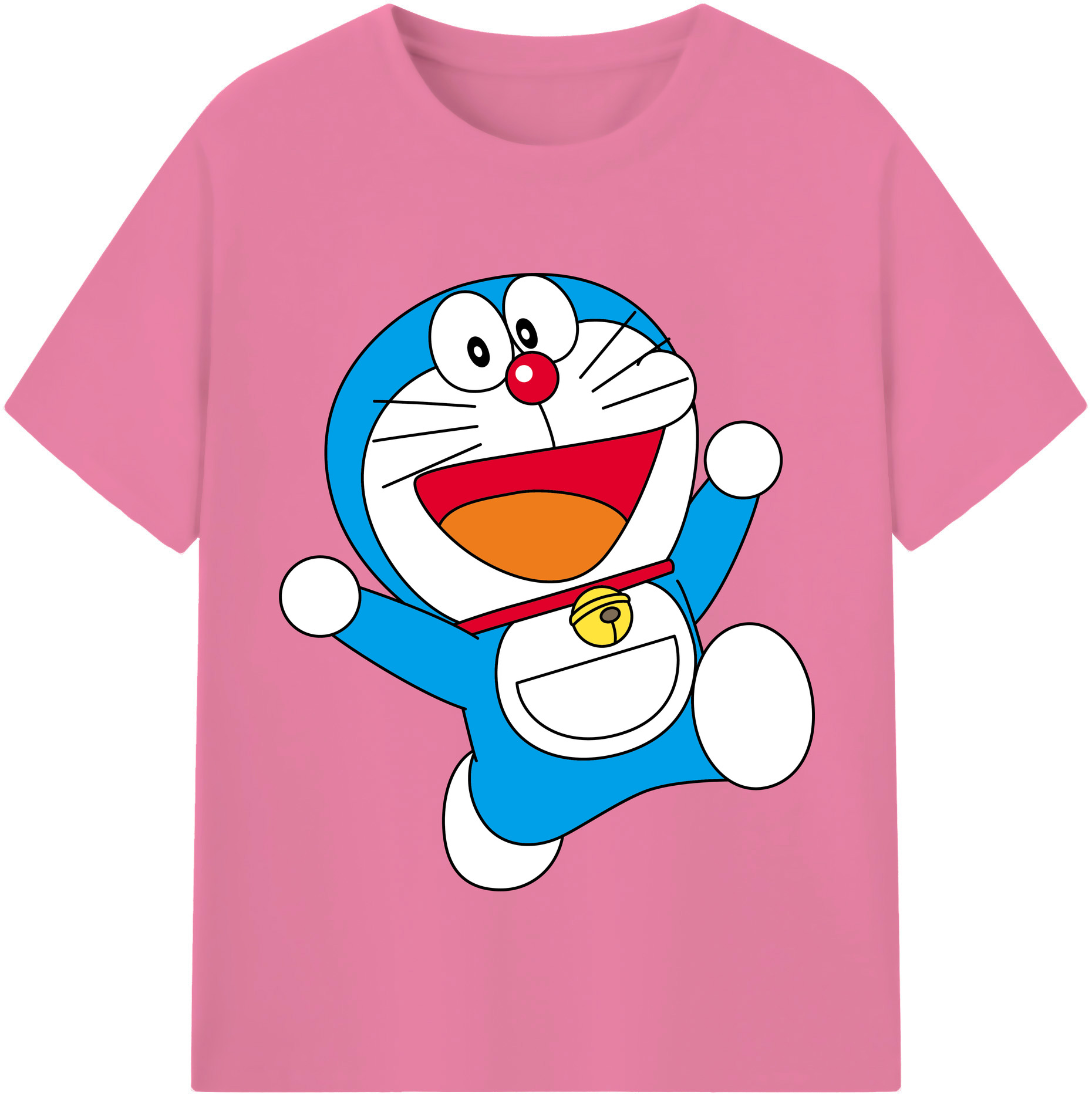 （画像用） ドラえもん Doraemon 綿100％半袖Tシャツ（フロントプリント）